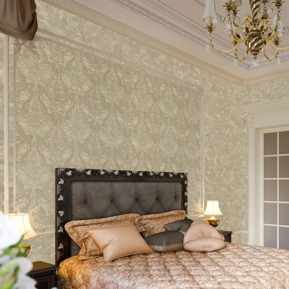 Обои флизелиновые Мир Art Nouveau коричневые 1.06 м 46-117-06 82014237 STLM-2145911 - Вид №3