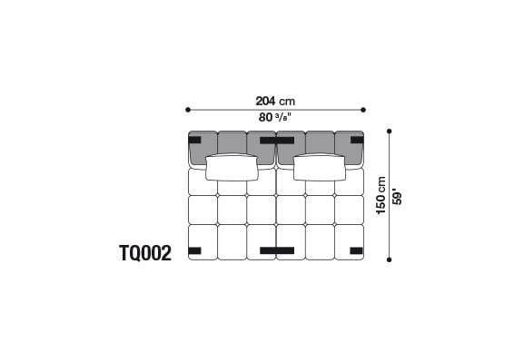 Модульный диван B&B Italia Tufty Time ARCH-00144354 - Вид №36