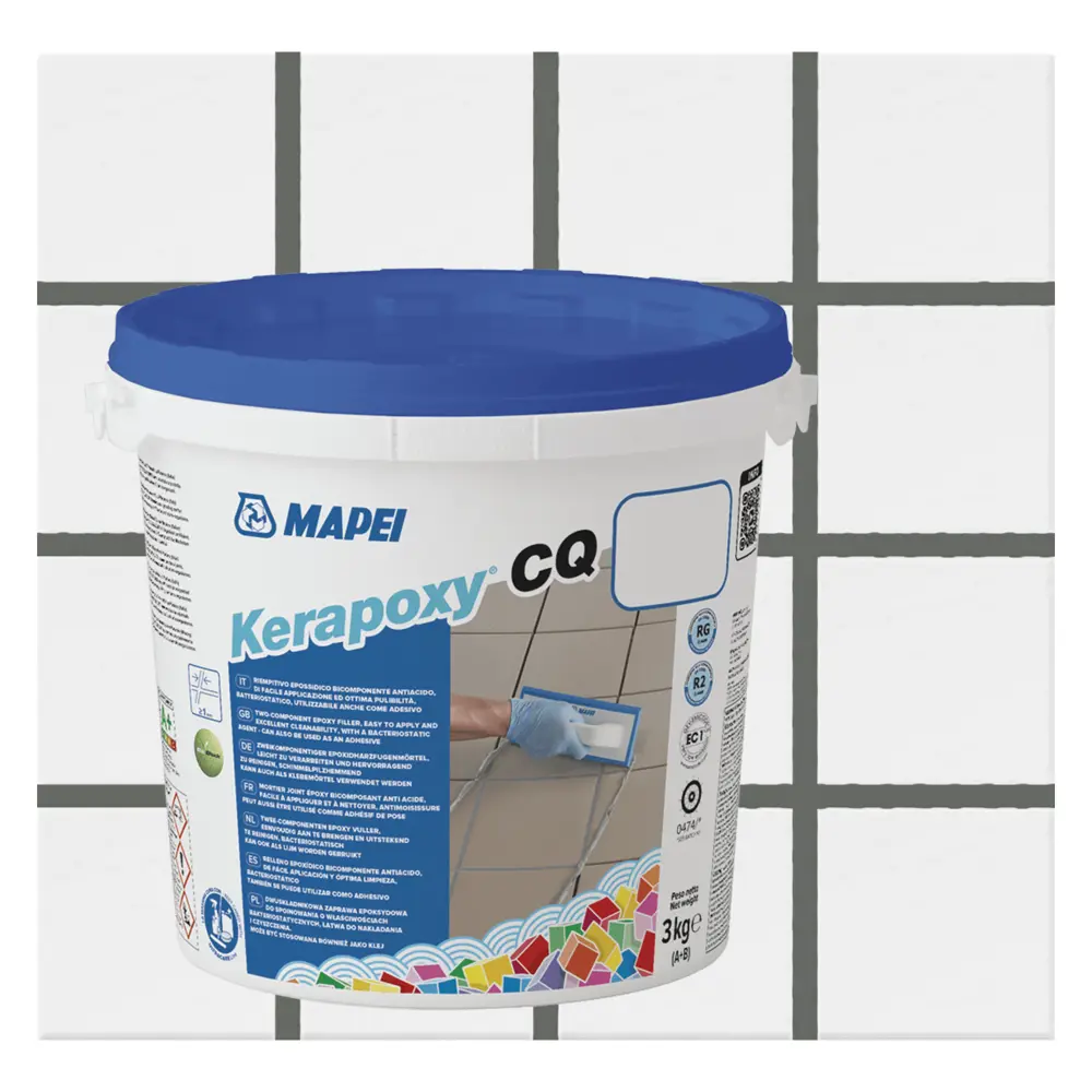 Эпоксидная затирка Mapei Kerapoxy CQ 113 Темно-серый 3 кг