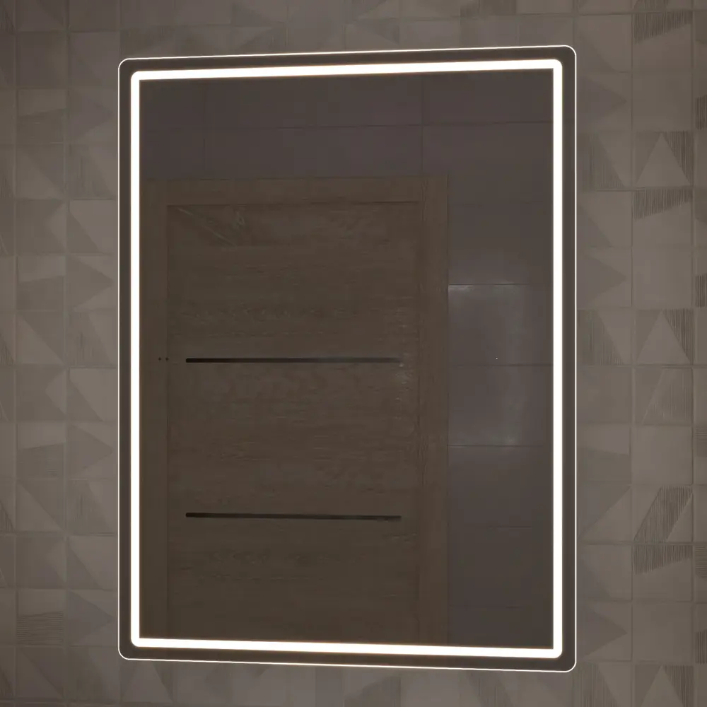 Зеркальный шкаф Vigo Look с LED-подсветкой для ванной комнаты 82999526 STLM-0038671 - Вид №7