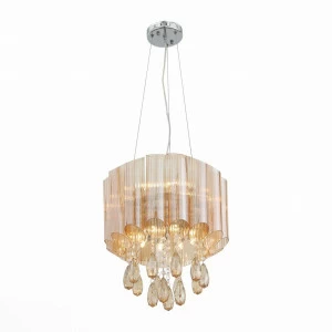 Подвесная люстра ST Luce Versita SL401.103.12 ST LUCE ДИЗАЙНЕРСКИЕ, VERSITA, ДВУХЪЯРУСНЫЕ 118223 Янтарный