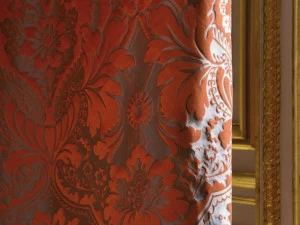 LELIEVRE Дамасская ткань с цветочными мотивами Les classiques 539