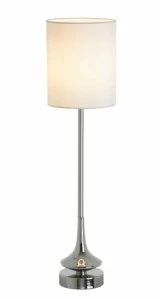 Настольная лампа Abdie от RVAstley 5303 RVASTLEY КЛАССИЧЕСКИЕ 061955 Белый;хром