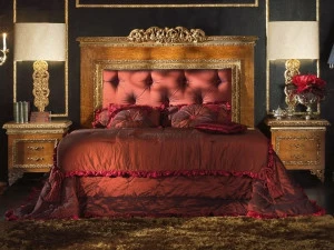 A.R. Arredamenti Двуспальная кровать с мягким изголовьем Royal 771