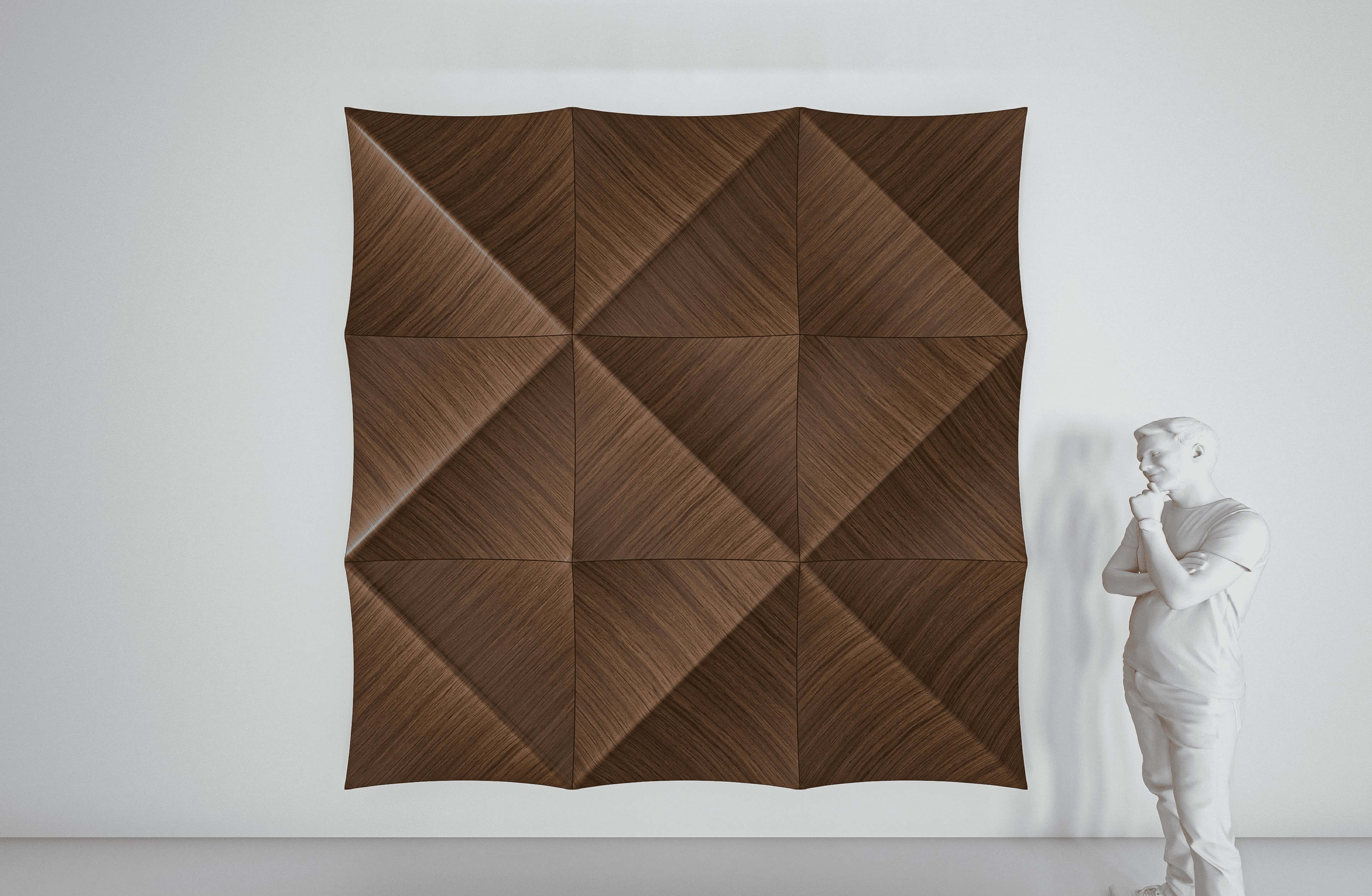 Деревянная настенная художественная композиция MOKO ALPHA ARCH-00023008 - Вид №10