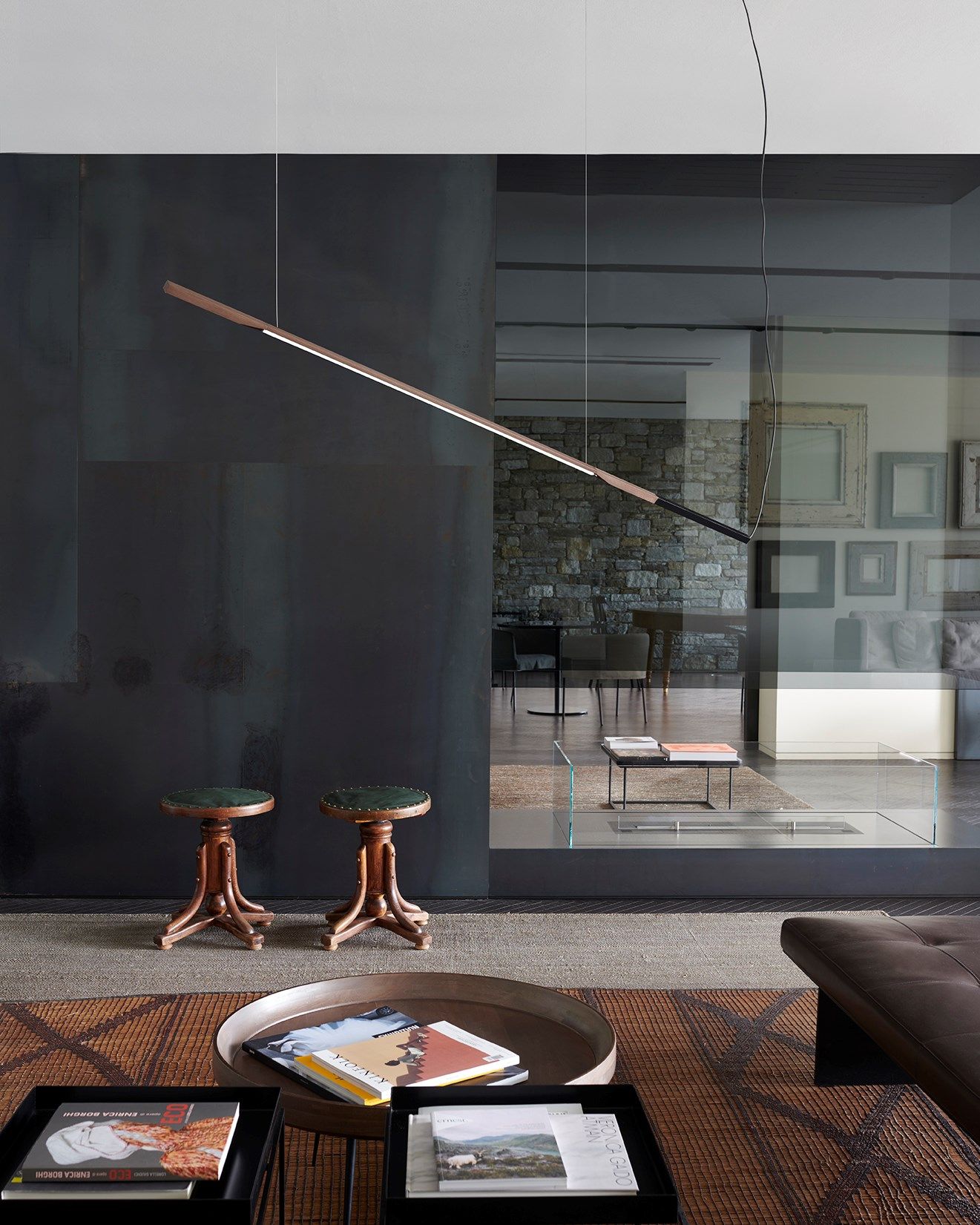 Металлический светодиодный подвесной светильник Oluce Ilo ARCH-00057856 - Вид №3