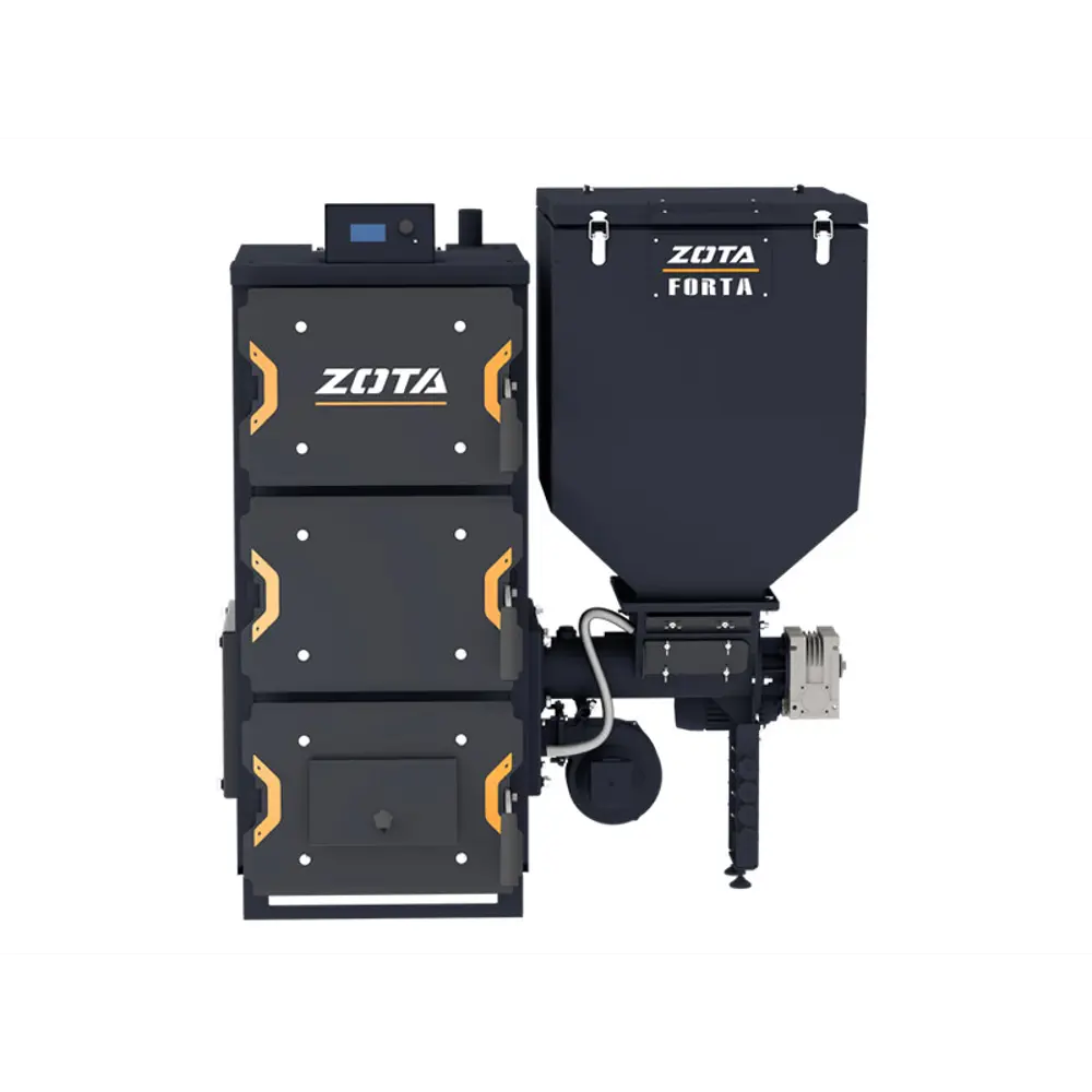 Котел твердотопливный Zota Forta 25 DM FR4931126025 25 кВт 89365717 STLM-2146970  - Вид №2