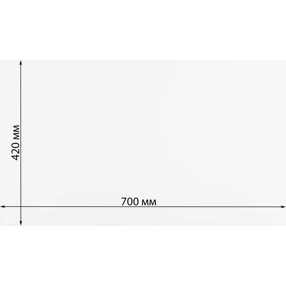 Настенная плитка ПВХ Dumawall белый 3.6 мм 700х420 мм 2.06 м² 7 шт 82142130 STLM-2143712  - Вид №3