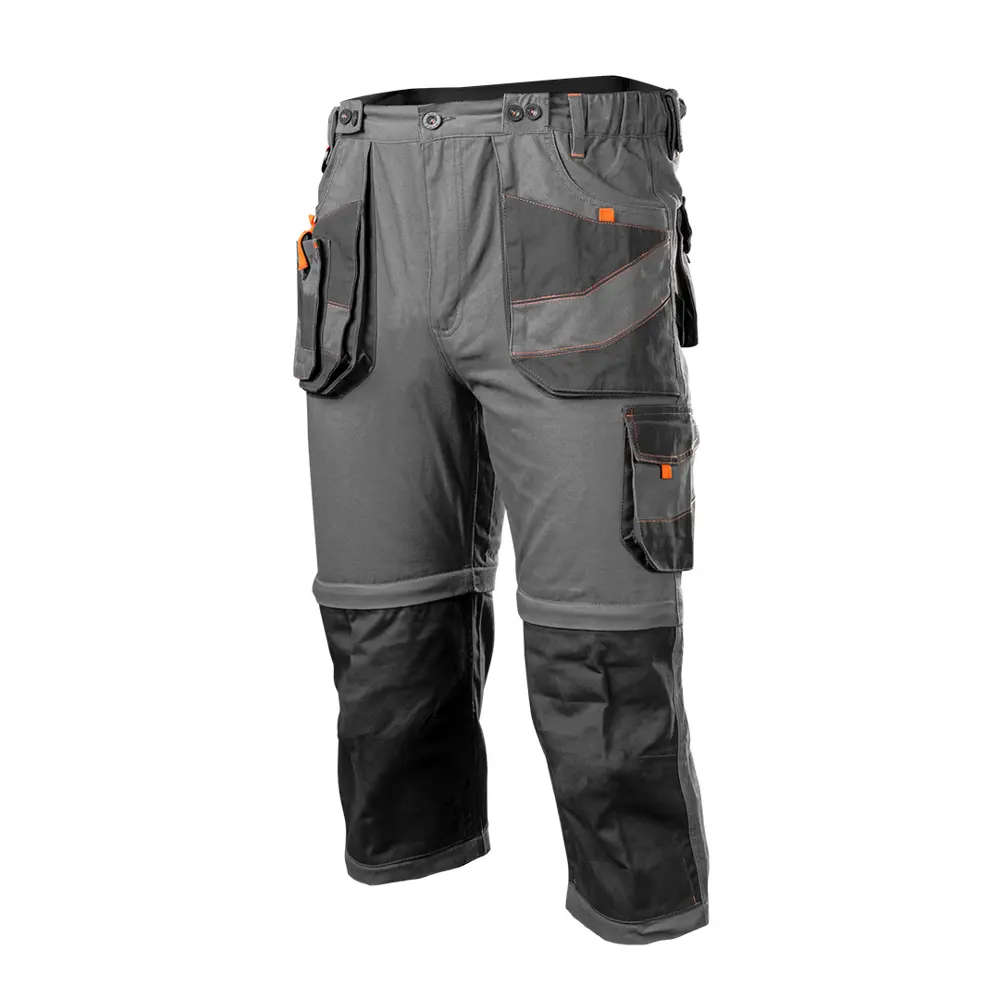 Полукомбинезон рабочий Neo Tools хлопок 100% серый размер S рост 175-178 NEO Tools Slim STLM-2176480 - Вид №2