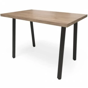 Обеденный стол прямоугольный табачный дуб 120 см "Лофт" Л light T MILLWOOD RAW 134440 Коричневый