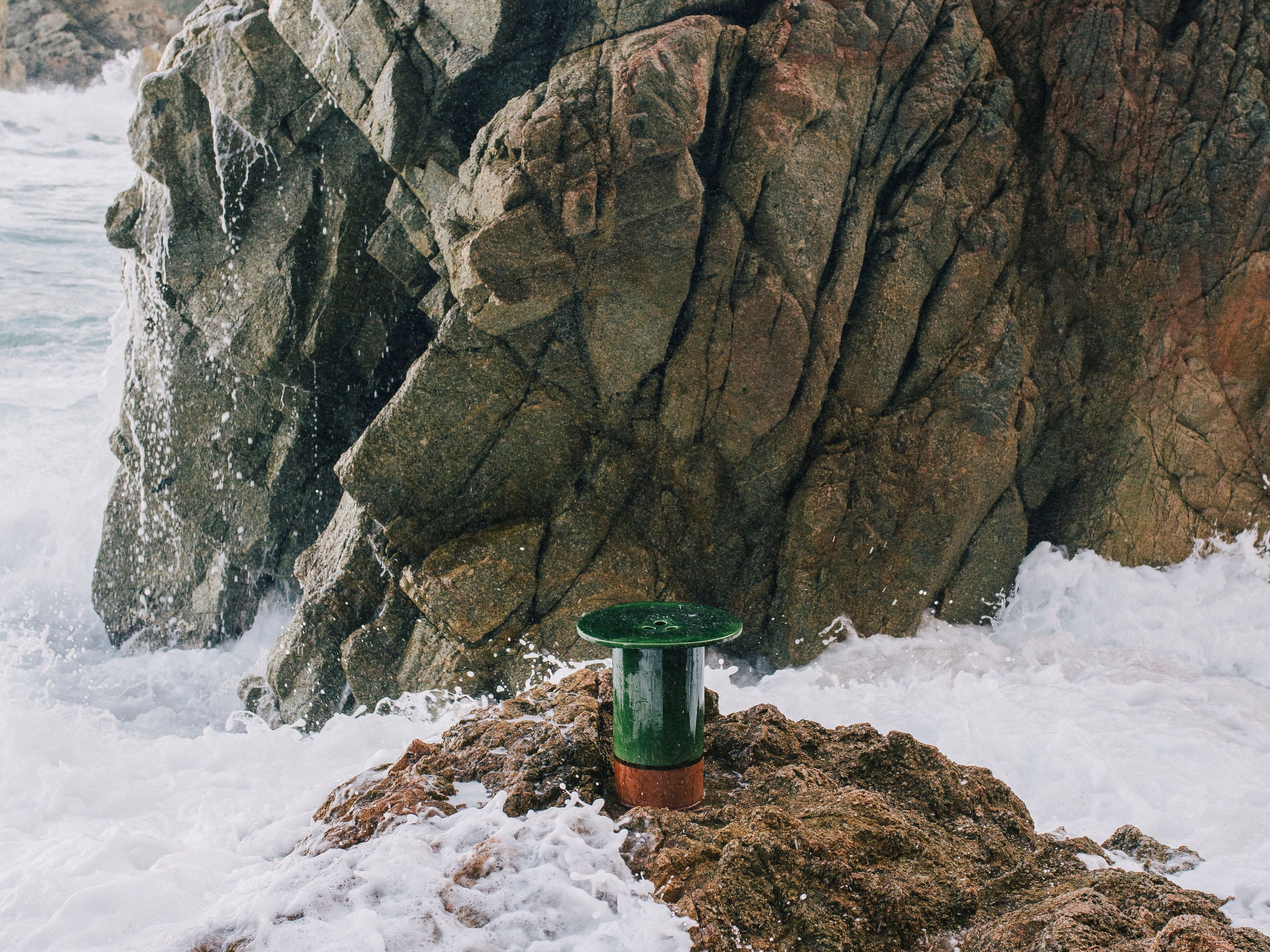 Керамический низкий садовый стул calma BOLET ARCH-00016341 - Вид №4