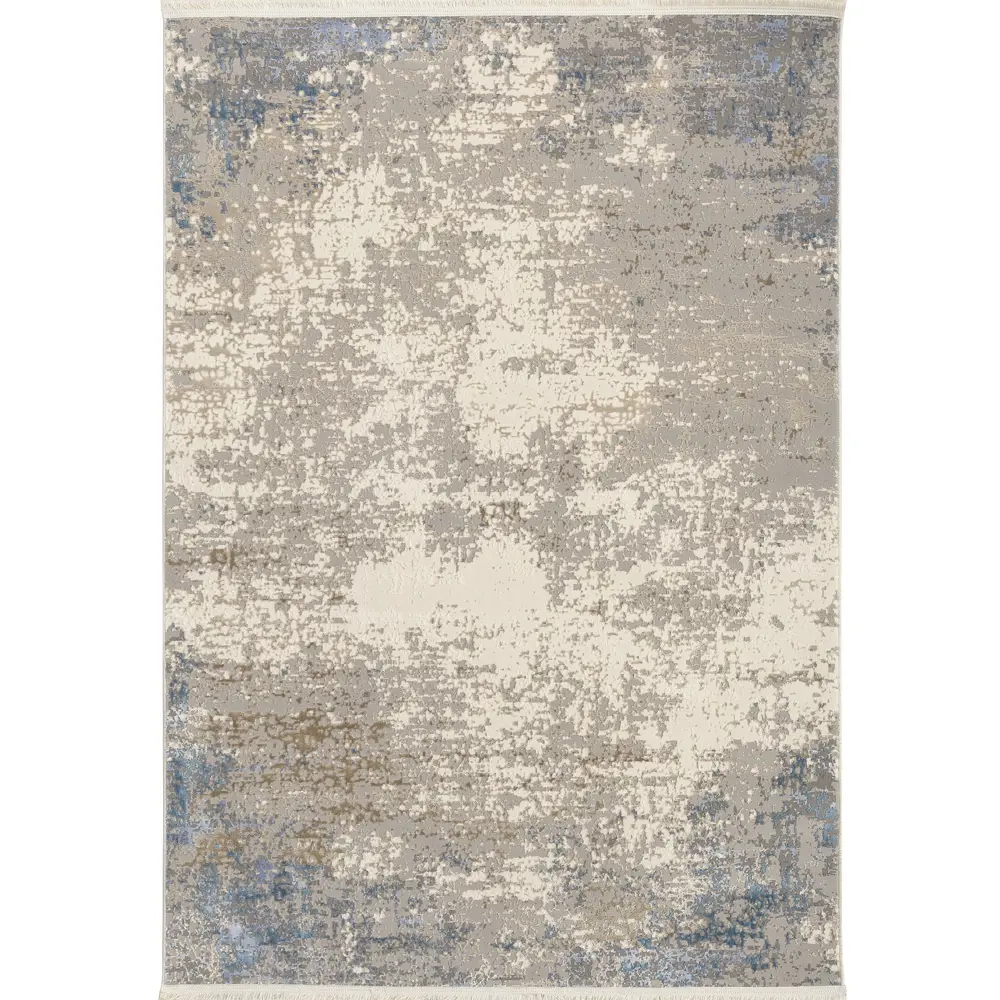 Ковер БЕЛКА Лакшери 160x230 см - современный абстрактный в синих тонах 89424635 STLM-1570253 - Вид №1