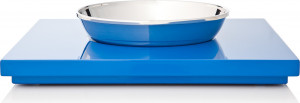 10538418 Schiavon Чаша с подставкой 25см "Дизайн-микс, Берлино" (синий лак) Посеребрение