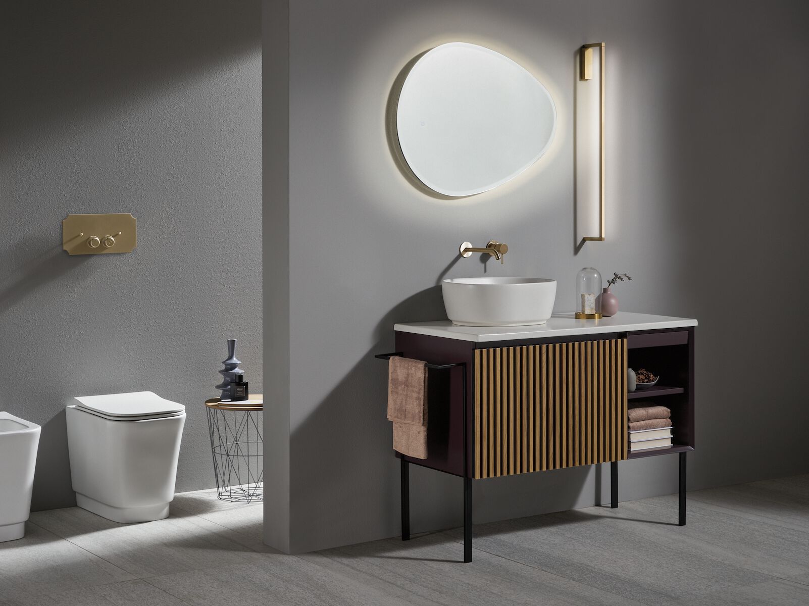 Полная мебель для ванной комнаты Gaia Mobili Contemporary ARCH-00049553