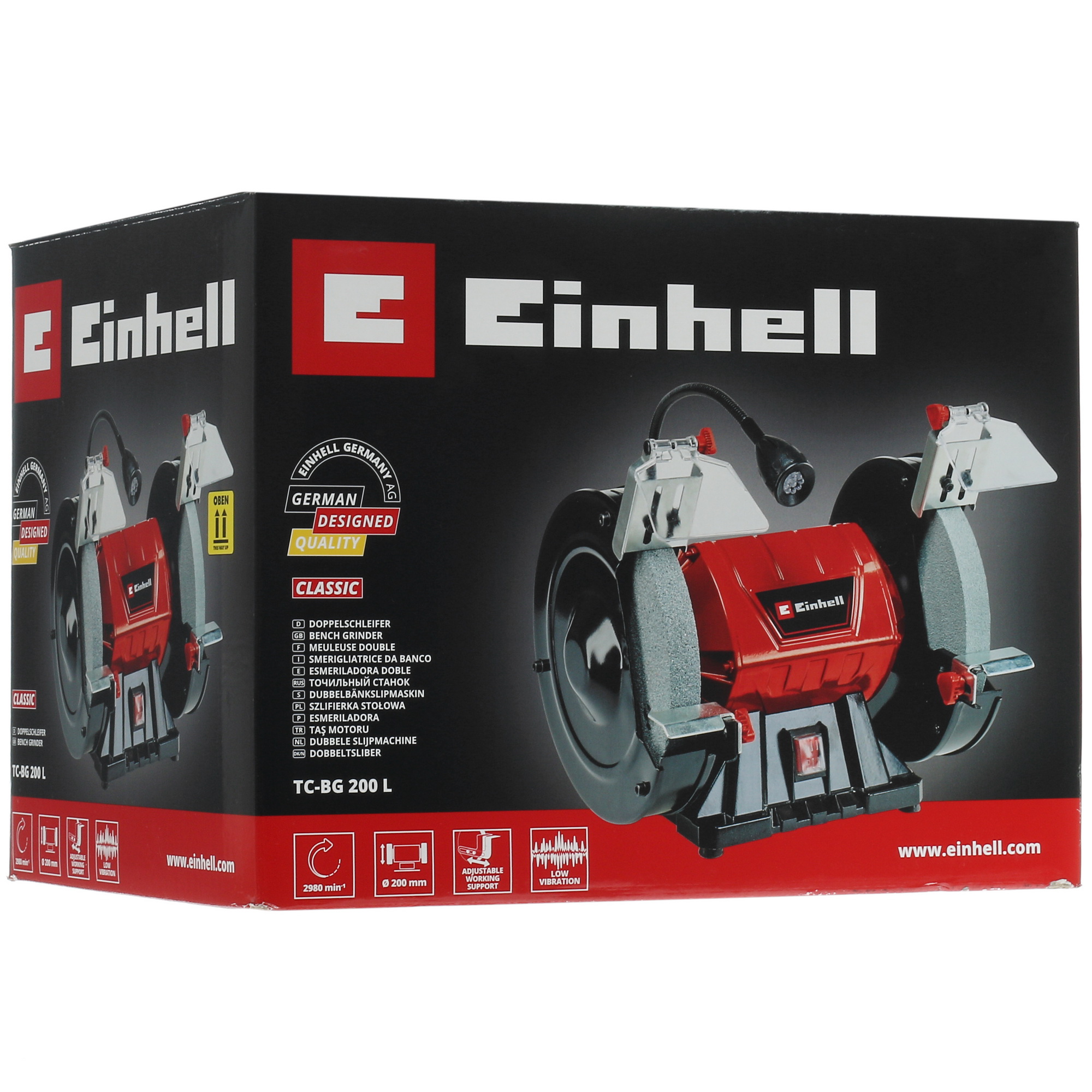 Точильный станок Einhell TС-BG 200 L 5333015 STDN-0067398 - Вид №10