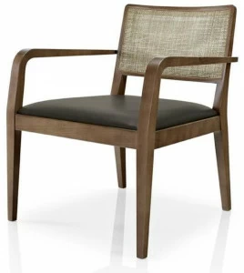 JMS Кожаный стул для ресторана с подлокотниками Cibelle M 619pa