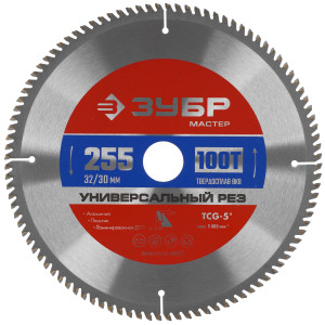 Диск пильный ЗУБР Универсальный рез 36916-255-32-100_z01 9173810