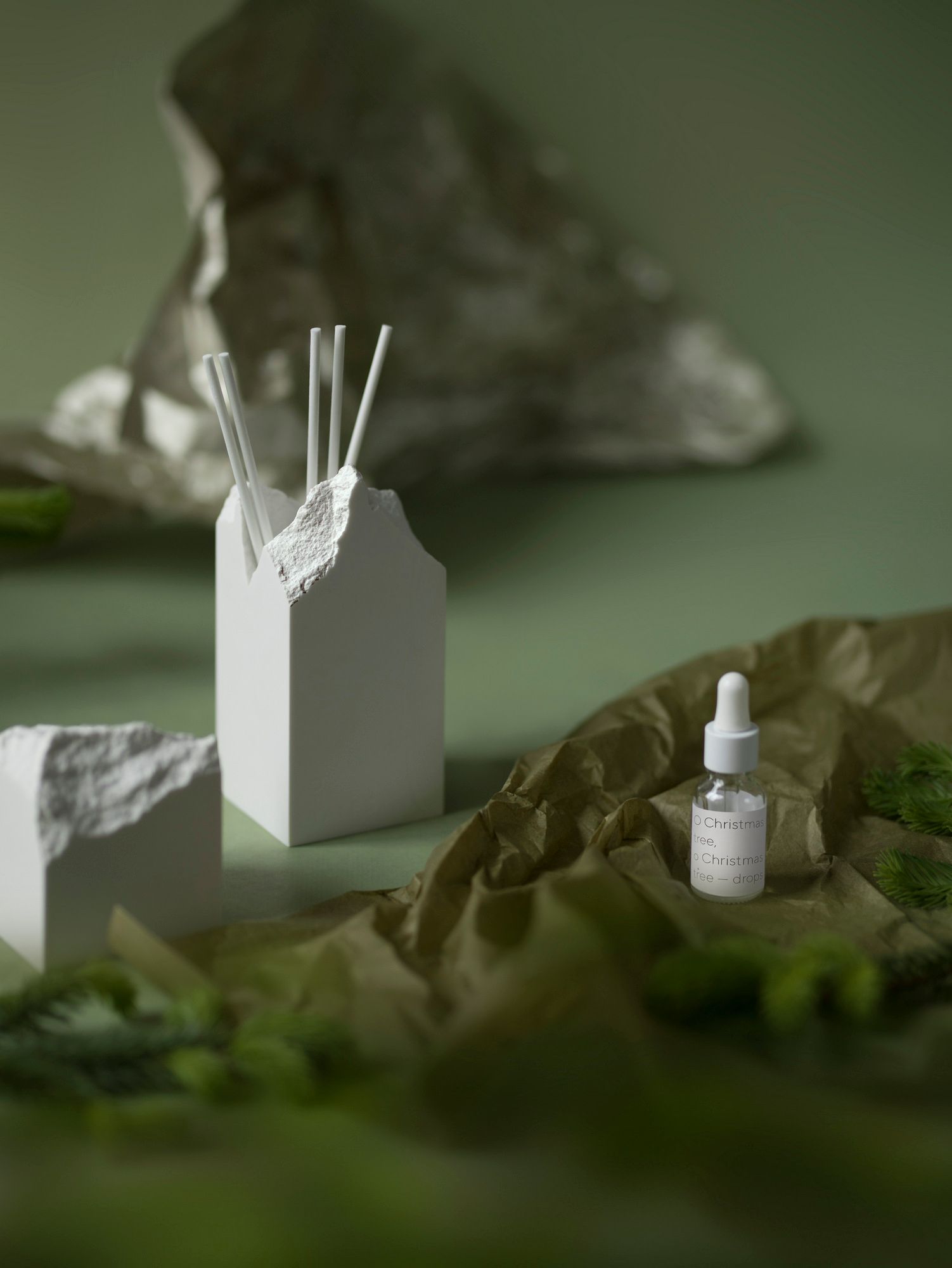 Натуральный камень экологический парфюмер Mammalampa Snow Tale ARCH-00093111 - Вид №12