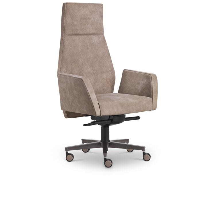 Кожаное вращающееся офисное кресло с высокой спинкой i 4 Mariani Kefa ARCH-00013206 - Вид №4