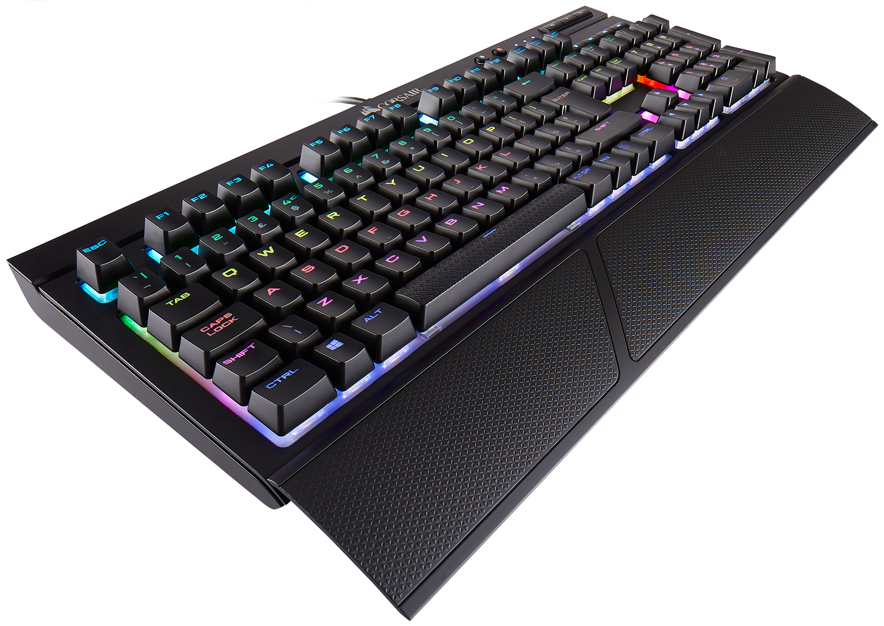 CH-9102010-RU Игровая клавиатура gaming k68 rgb с механическими переключателями клавиш cherry mx red rgb (ru) Corsair Santreyd  - Вид №1