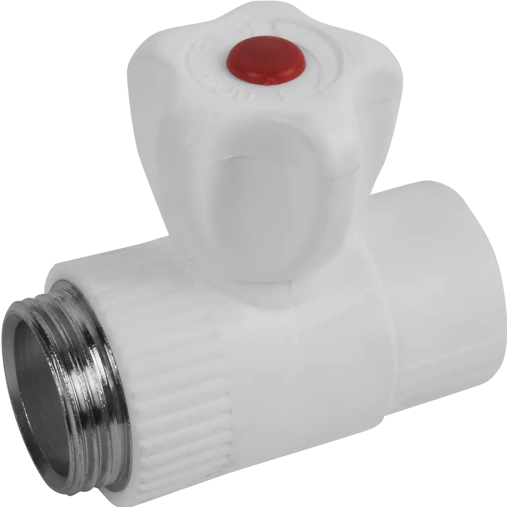 ПОЛИТЭК - Радиаторный кран прямой 3/4" для систем отопления 14229260 STLM-1570322 - Вид №3