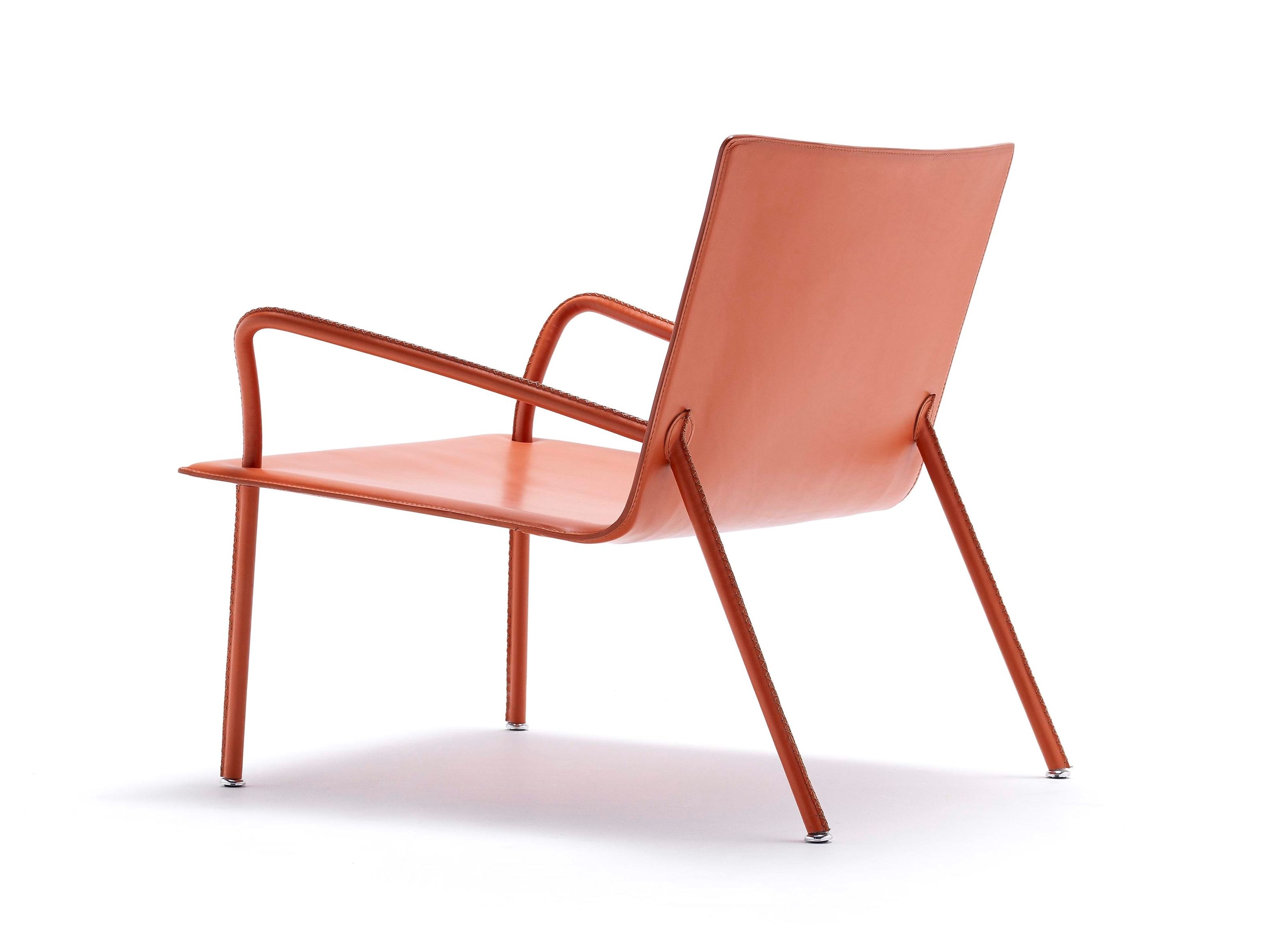 Кожаное кресло с подлокотниками Fasem Lys ARCH-00091681 - Вид №3