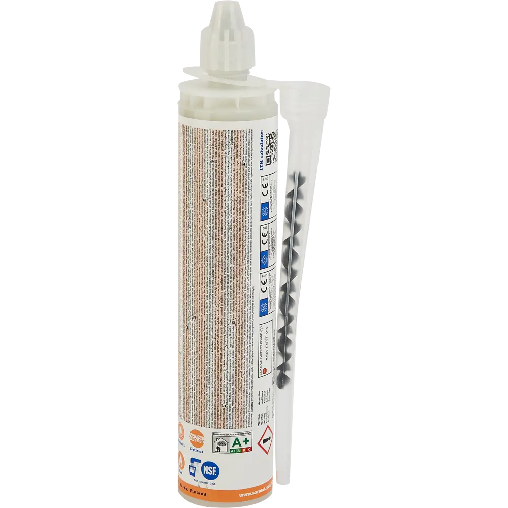 Химический анкер Sormat ITH 300 VE для прочного монтажа в бетон и кирпич 85585314 STLM-0064270 - Вид №1