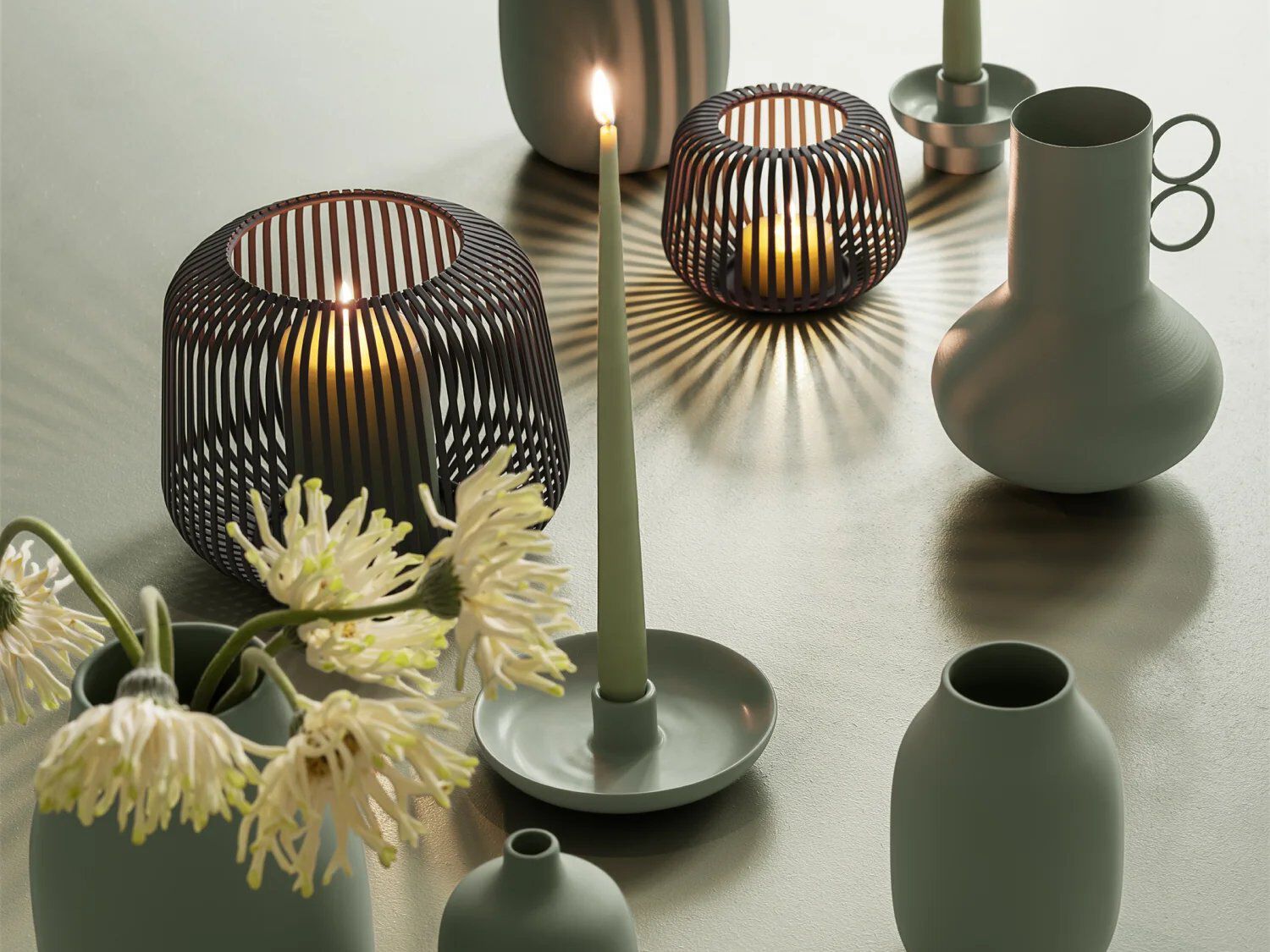 Керамический подсвечник blomus VELA M ARCH-00081182 - Вид №4