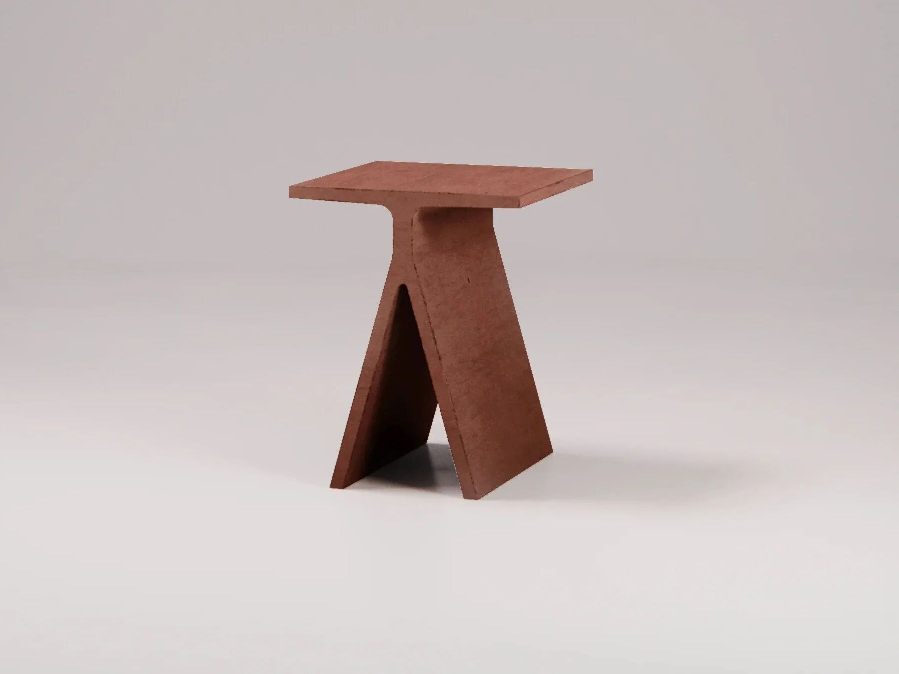 Прямоугольный бетонный журнальный столик Forma&Cemento Abecedario ARCH-00076802