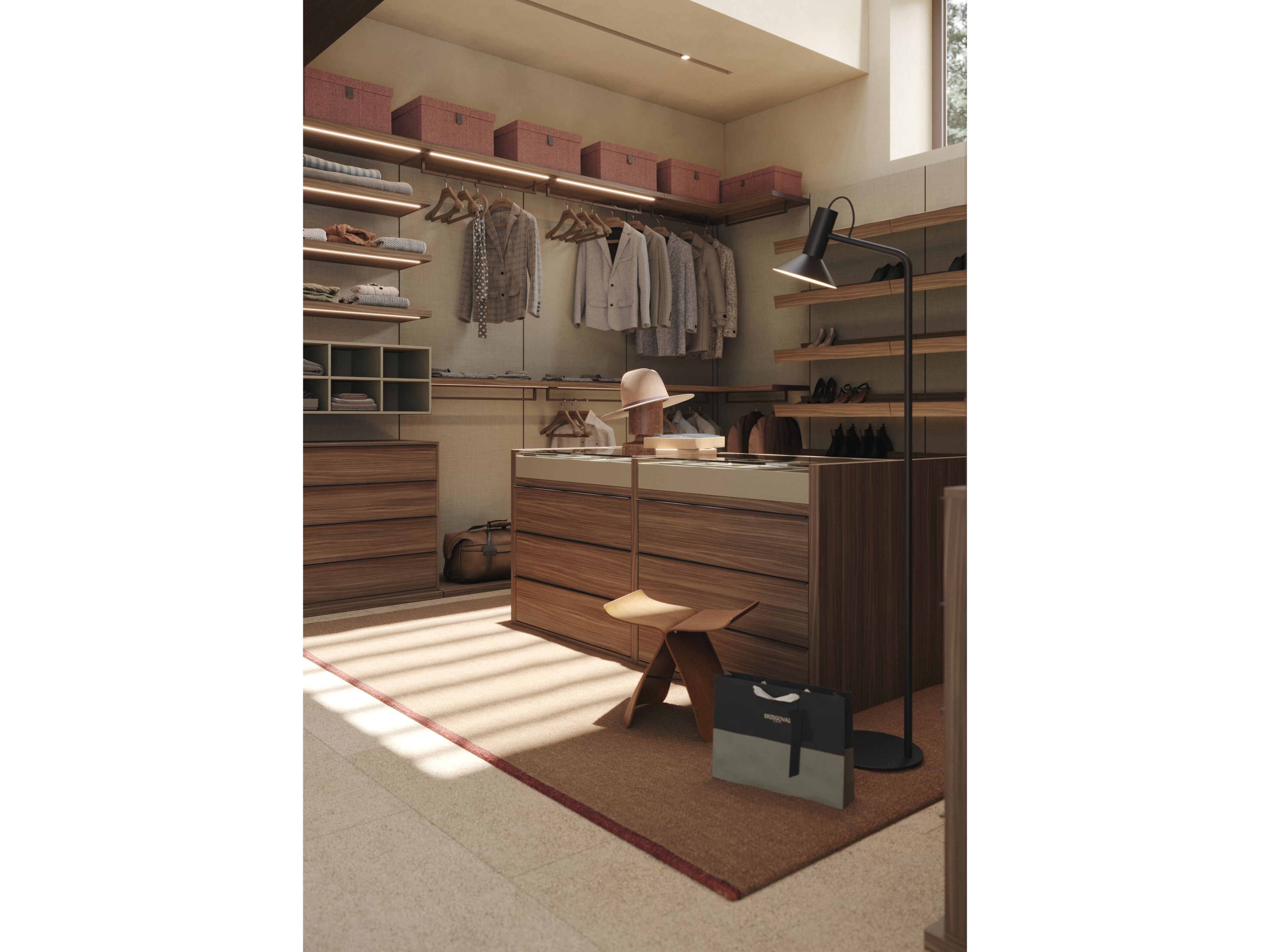 Гардеробная обшивка Giessegi богини красоты ARCH-00098892