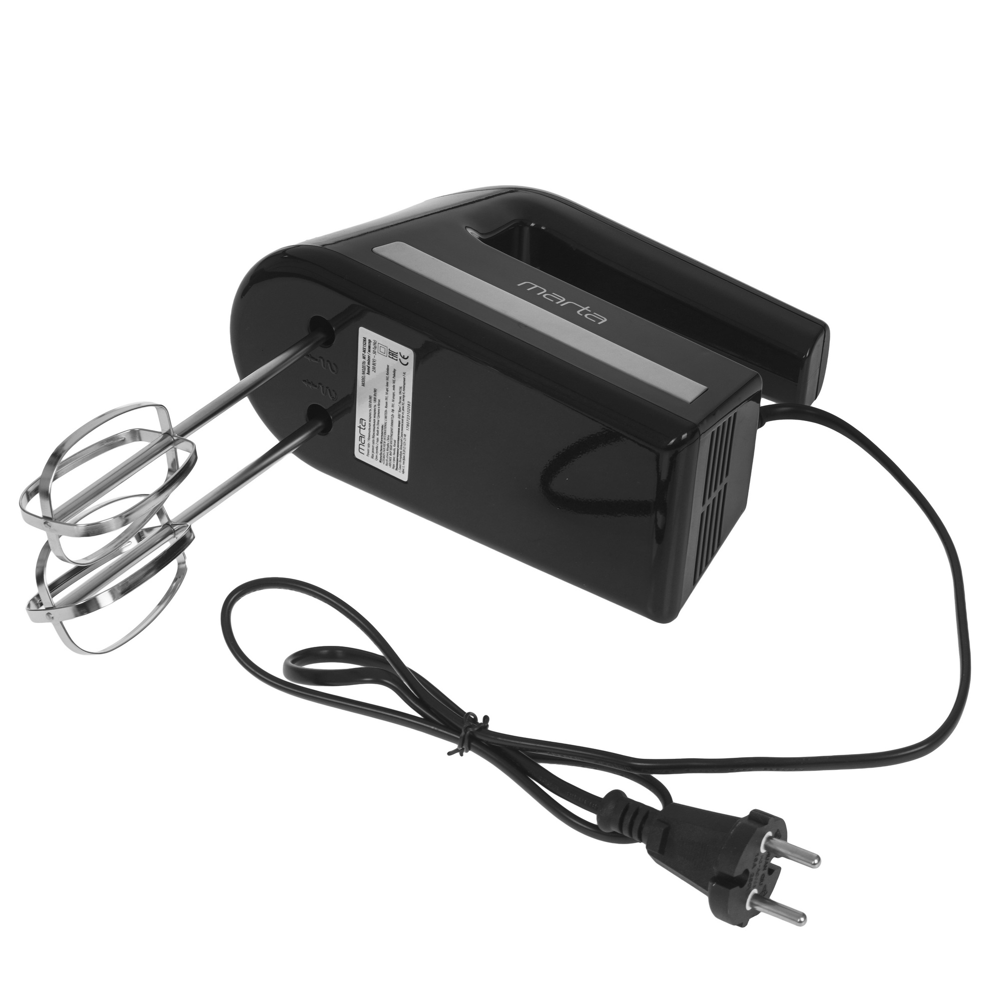 9071401 Миксер MARTA MT-MX1528A черный STDN-0048364 - Вид №4