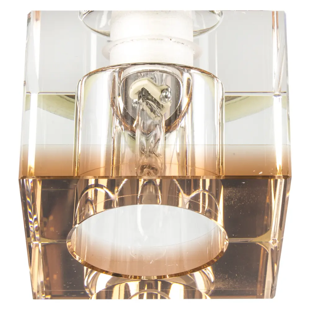 Спот встраиваемый Crystals, цоколь G9, 40 Вт, цвет хром/янтарный 12486001 STLM-2006363 Santreyd  - Вид №1