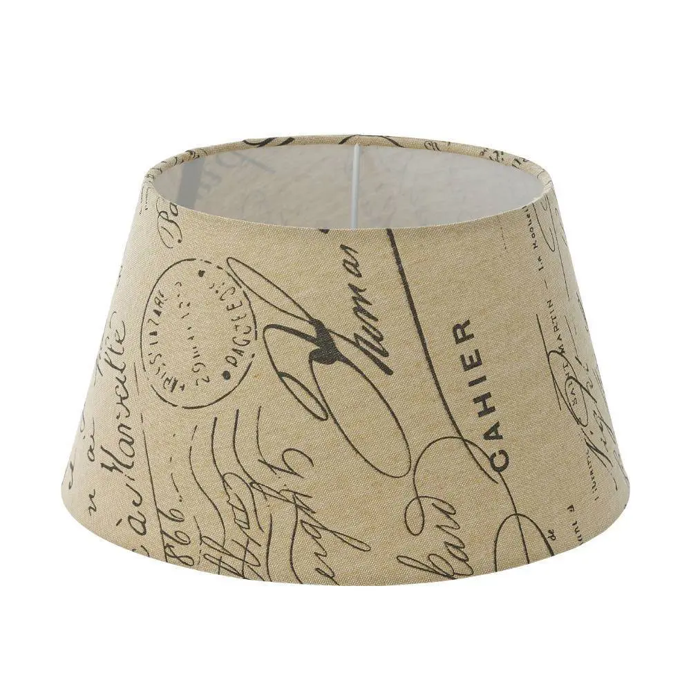 Абажур Eglo ø250 h140 мм текстиль цвет бежевый/рисунок STLM-2045695