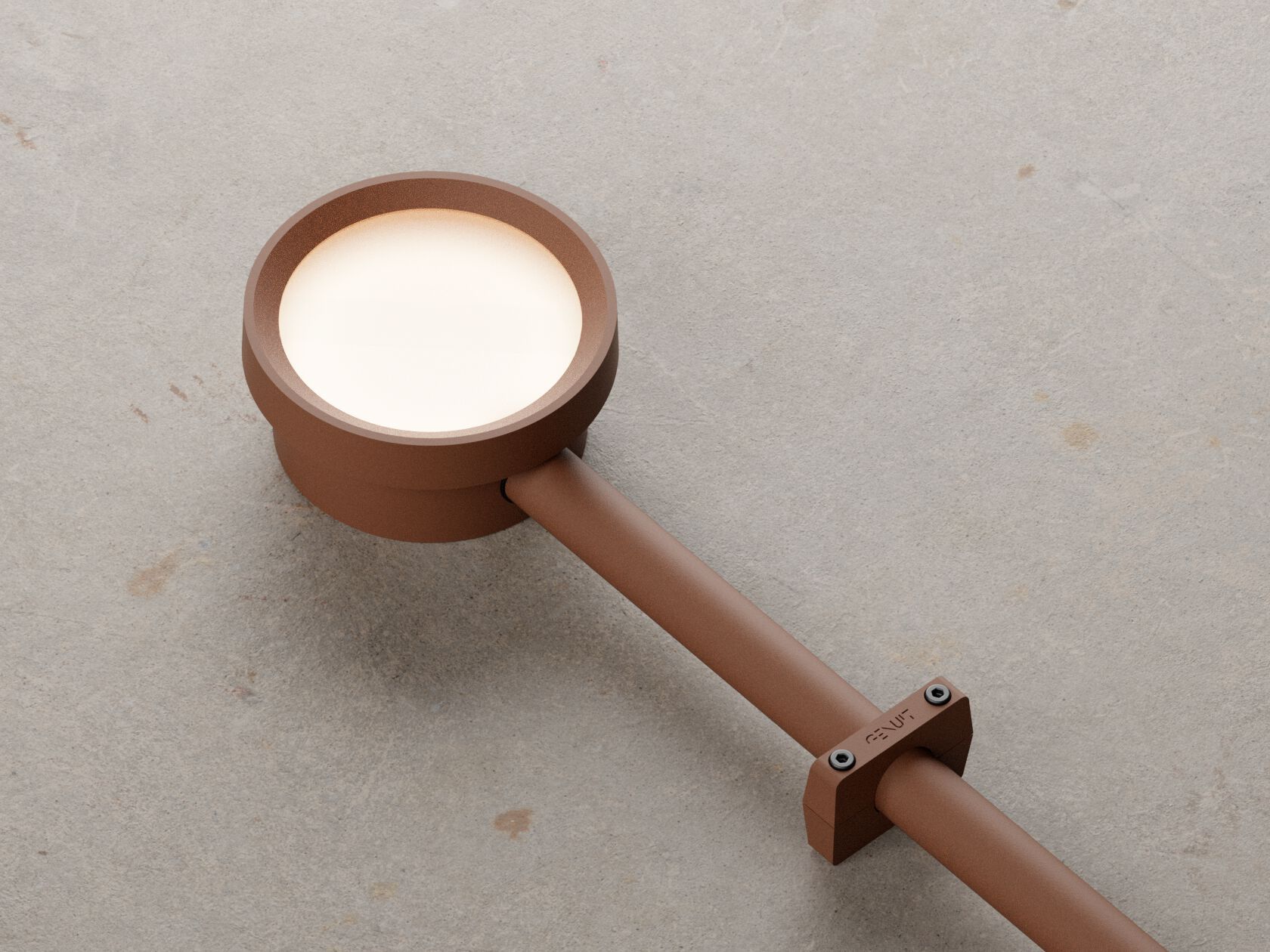 Алюминиевый настенный светильник с порошковым покрытием Genuit Corten ARCH-00046554 - Вид №1