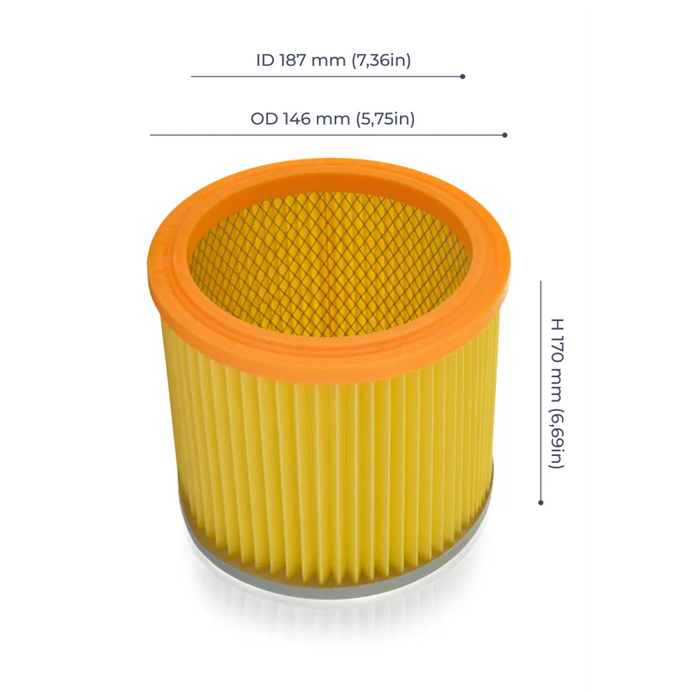 Воздушный фильтр ZUGEL ZSF03P для пылесосов Dexter, Rowenta, Black&Decker 86339063 STLM-0067928 - Вид №2