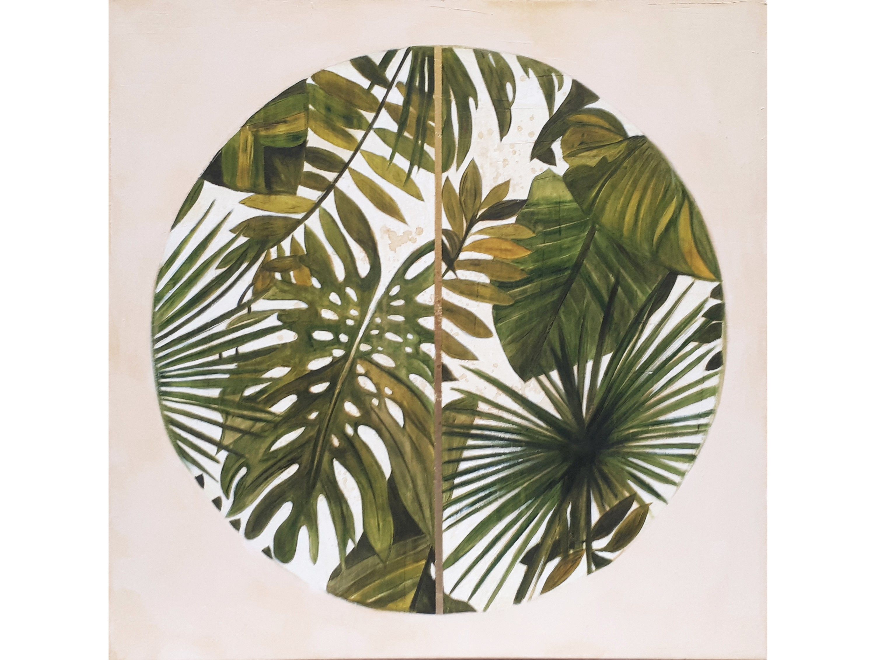 Холст рамки ICI ET LÀ FLOWER CIRCLE #5 ARCH-00066691