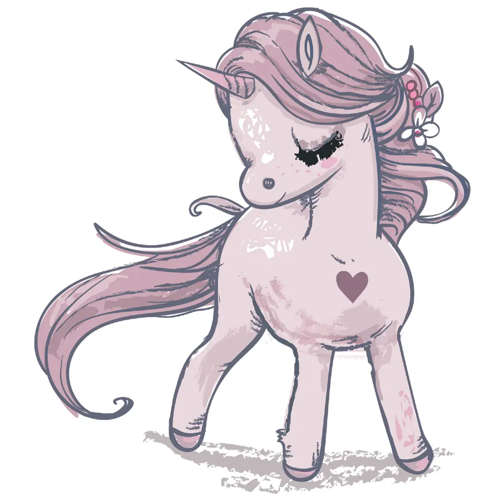 Наклейка Поверь в единорога 17x23 см Santreyd STLM-2135076 - Вид №1