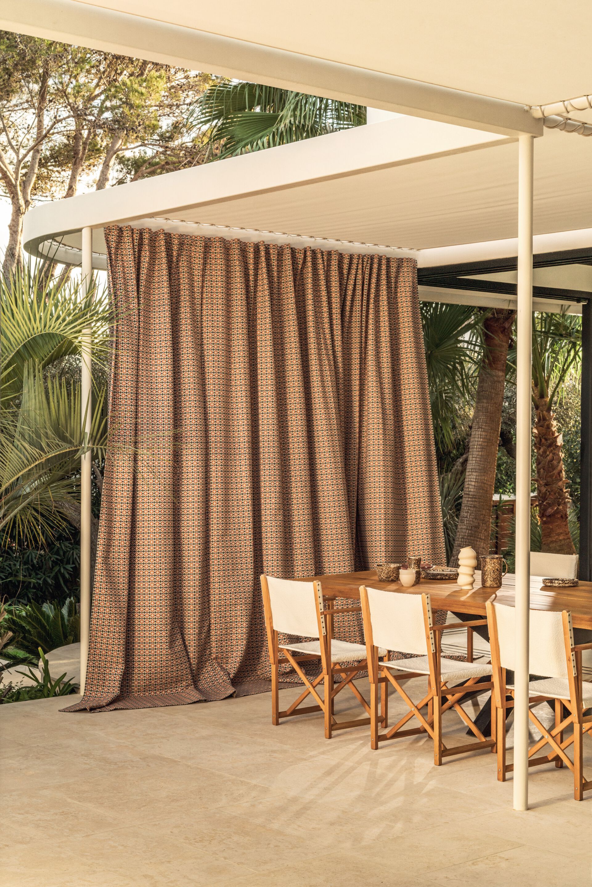 Ткань с графическим рисунком Élitis Venice Beach ARCH-00054464 - Вид №4