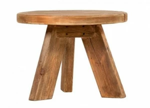 Arrediorg.it® Круглый журнальный столик из массива дерева ручной работы Woodside Ah662 table