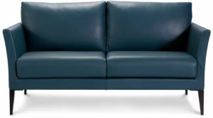 Duvivier Canapés 2-х местный кожаный диван со съемным чехлом  Edgaxf21