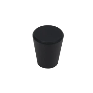 Мебельная ручка-кнопка Bell цвет матовый черный