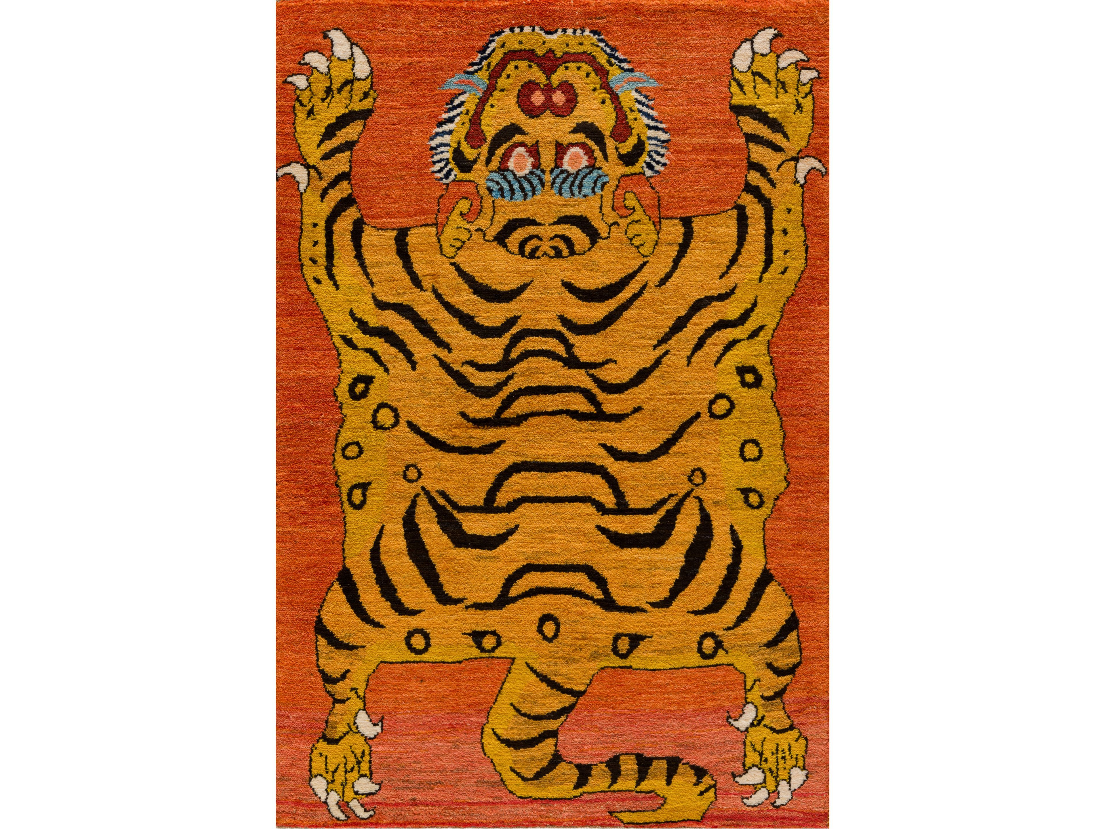 Прямоугольный шерстяной ковер Zollanvari Tiger-Designer ARCH-00023129 - Вид №1