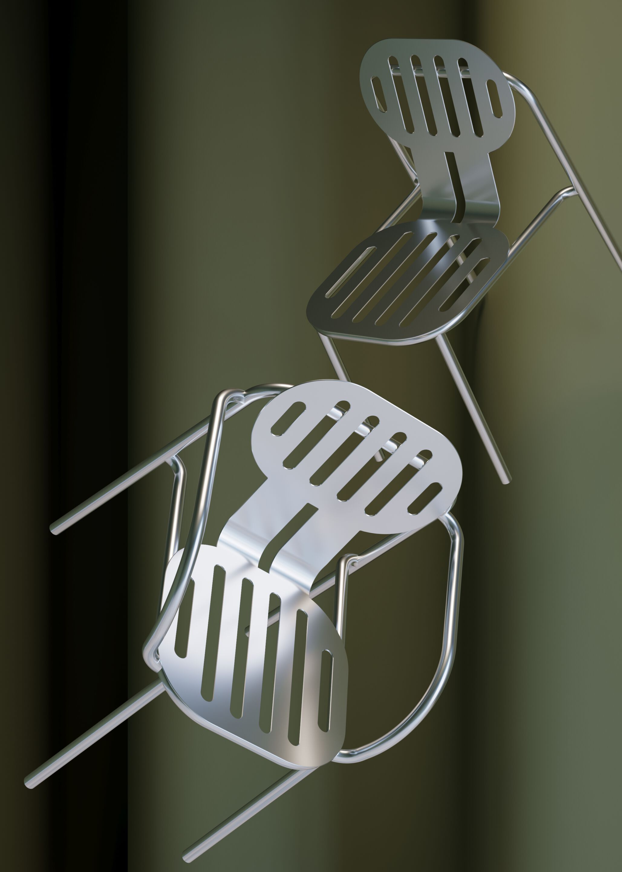 Алюминиевый садовый стул с порошковым покрытием Joyf пустыня ARCH-00124754 - Вид №5