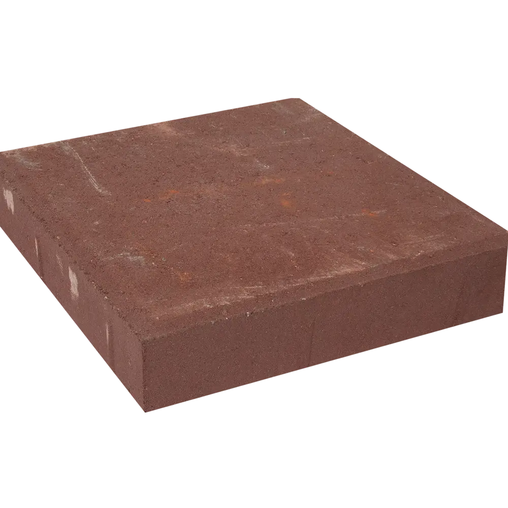 Santreyd Тротуарная плитка красная 300×300×60 мм для дорожек и аллей 82309054 STLM-0024349 - Вид №1