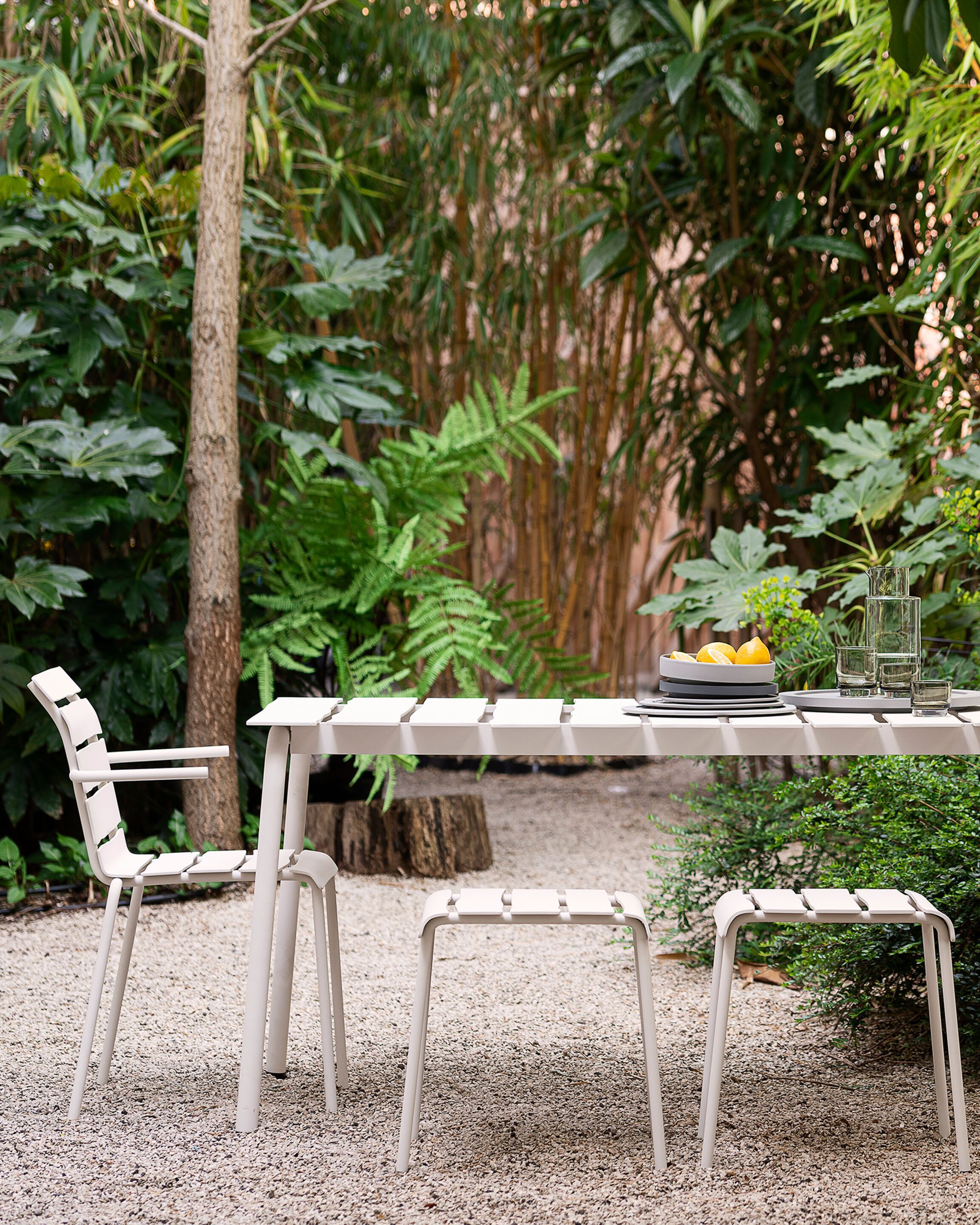 Алюминиевый прямоугольный садовый стол valerie_objects Aligned ARCH-00124880