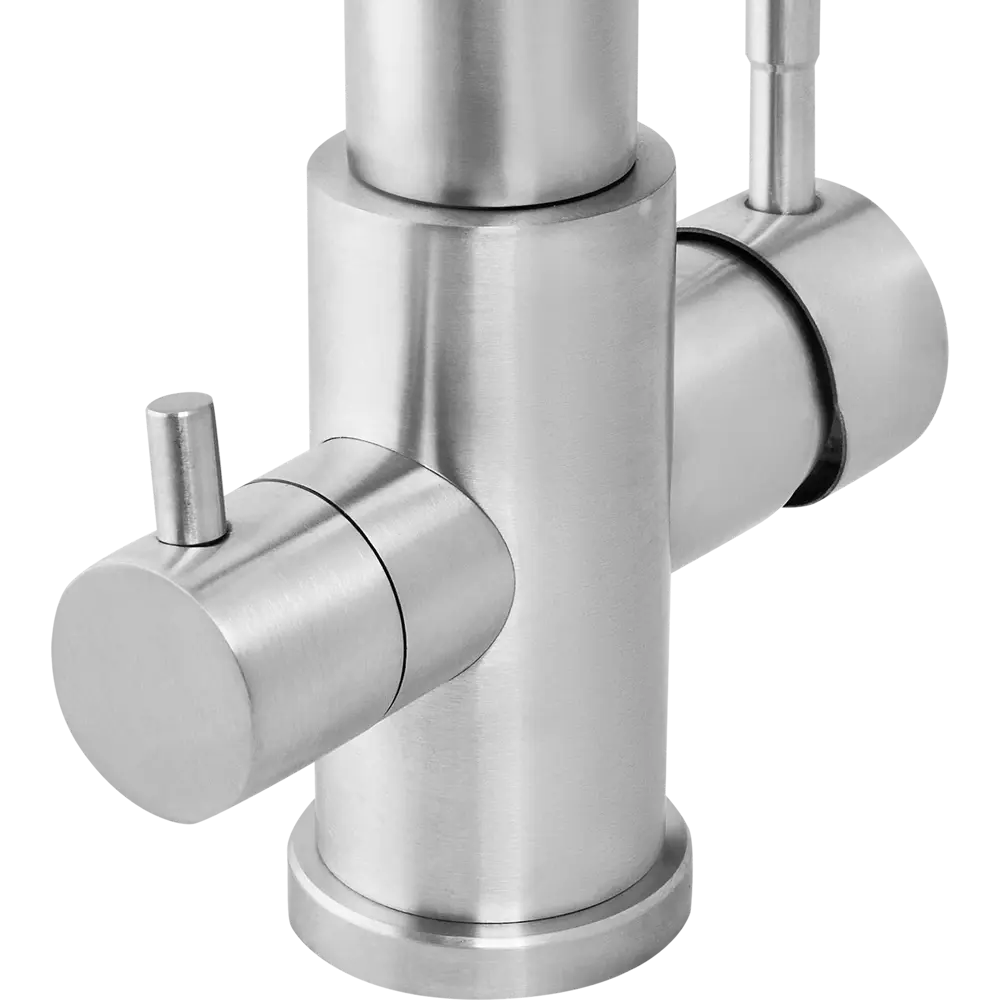 Кухонный смеситель Osgard с аэратором и гибким изливом, черный 86757465 Gron STLM-0071294 - Вид №6