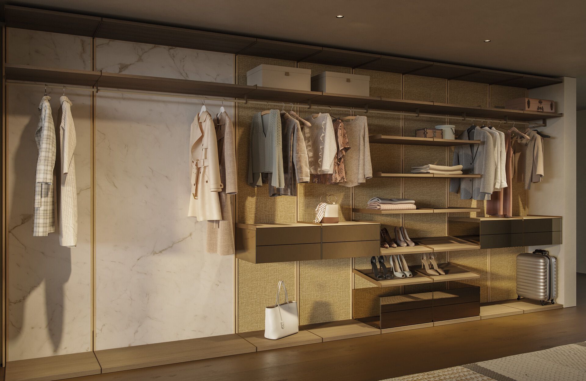 Гардеробная REFLEX Уолли ARCH-00049956 - Вид №1