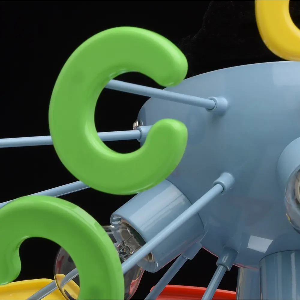 Люстра потолочная Алфавит 5xE14x40 Вт, металл/пластик, цвет мультиколор MW-Light STLM-2048384 - Вид №8