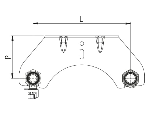 Комплект клапанов и пресс-фитинг G-Press® для газового счетчика bitubo TECO KM3 ARCH-00091560 - Вид №2