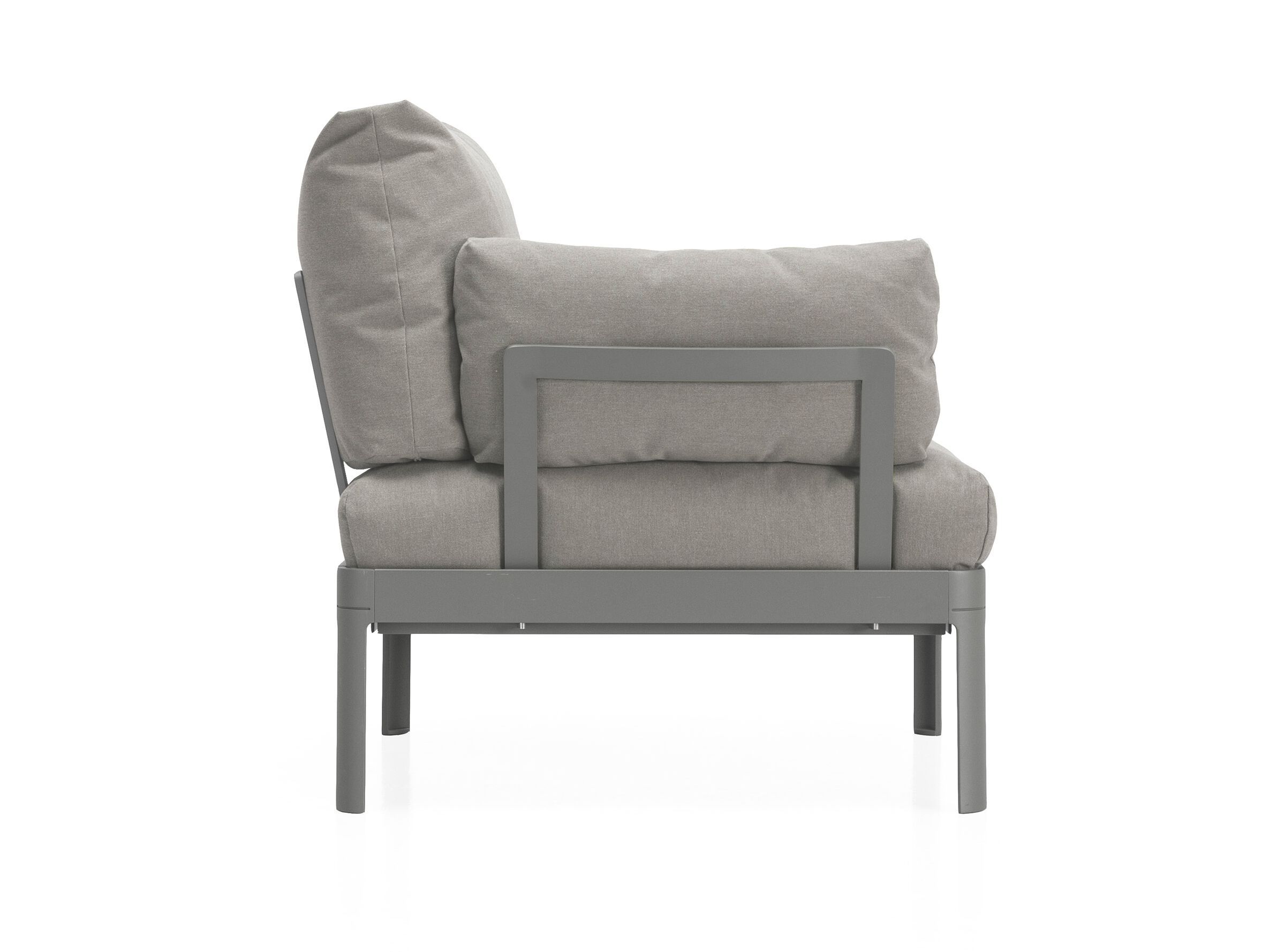 Садовое кресло с подлокотниками Kristalia AluAlu ARCH-00034229 - Вид №3